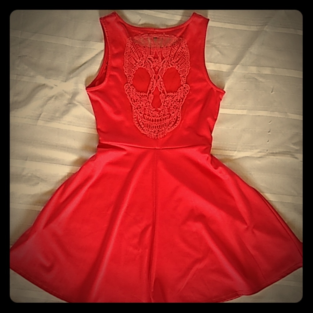 NWT Fit and Flare Skater Dress 💀